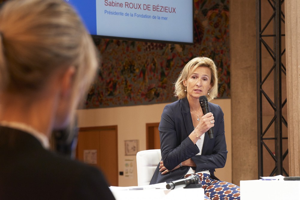 Sabine ROUX DE BEZIEUX (Présidente de la Fondation de la Mer)