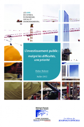 L'investissement public : malgré les difficultés, une priorité