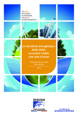 La transition énergétique : 2020-2050 : un avenir à bâtir, une voie à tracer