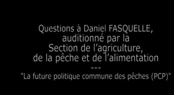 Questions à Daniel FASQUELLE