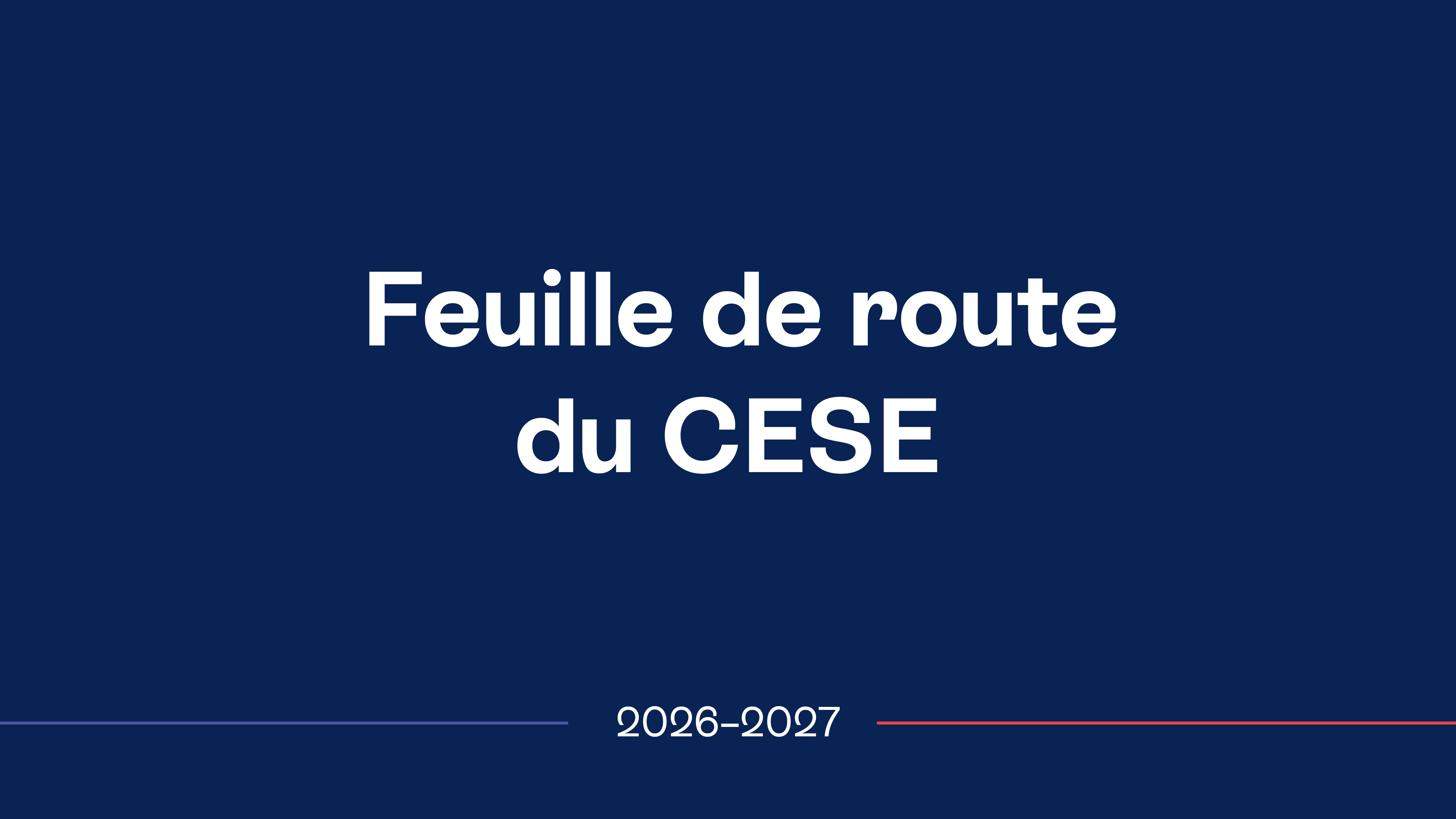 Visuel feuille de route