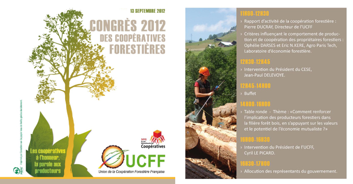 Congrès 2012 des Coop Forestières - 13 septembre 2012