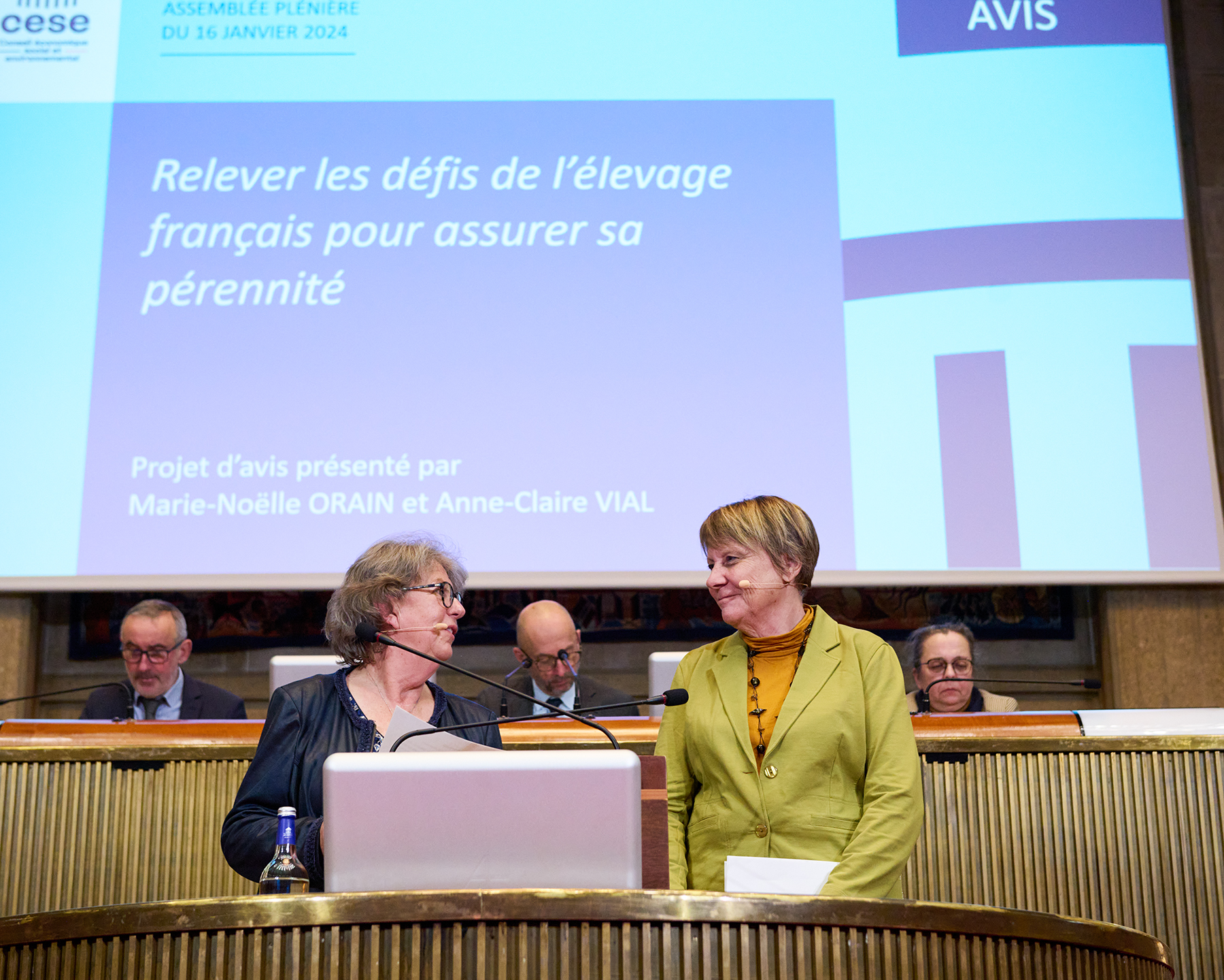 Marie-Noëlle Orain et Anne-Claire Vial