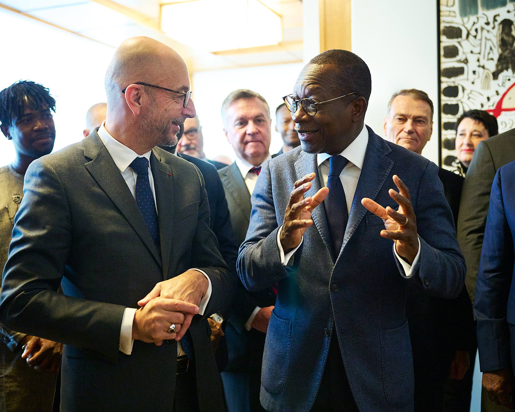 Thierry Beaudet et Patrice Talon - Crédits photo : Katrin Baumann