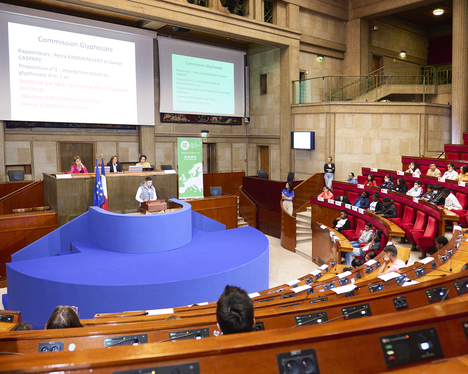 Photo de l'hémicycle