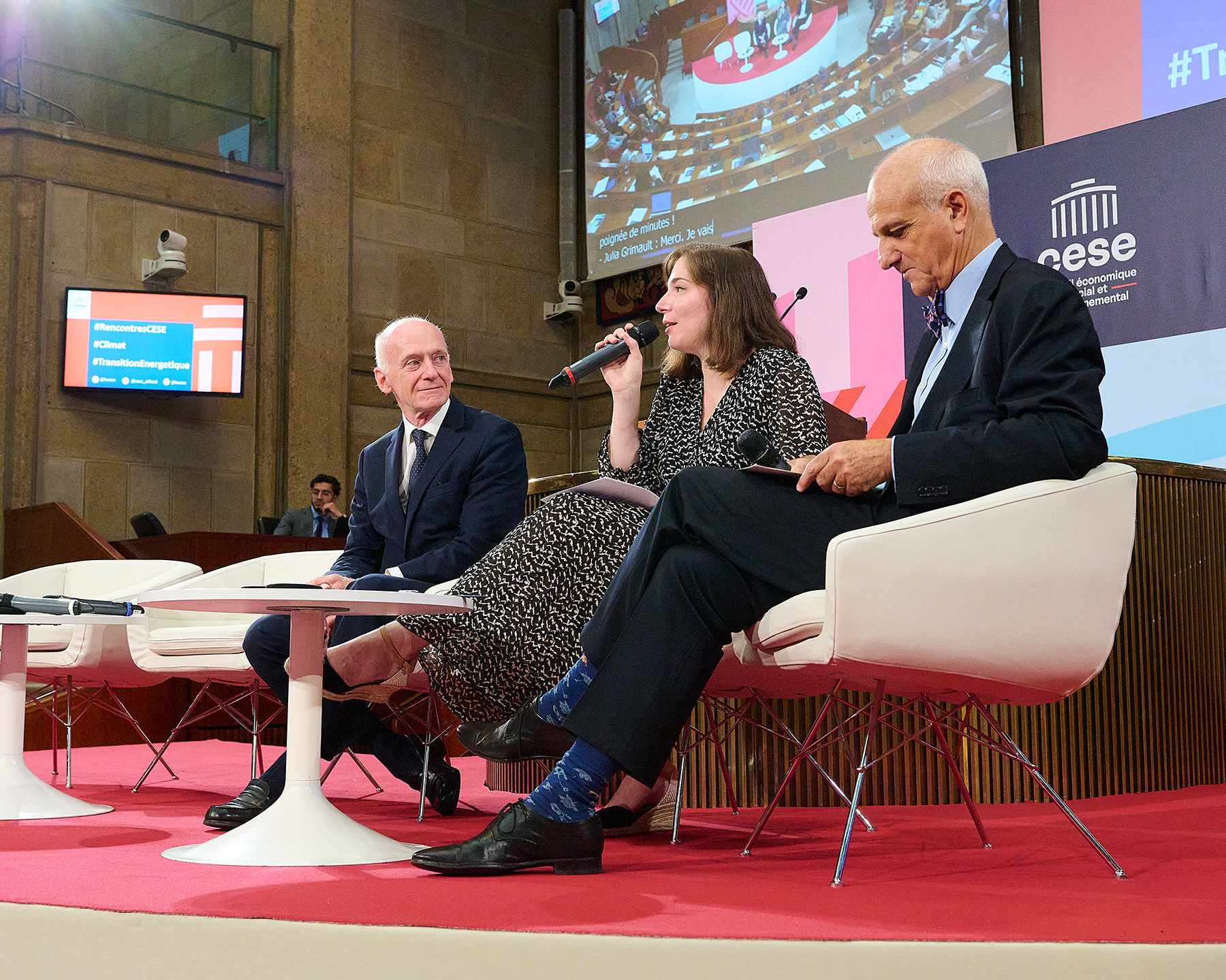 Les Rencontres du CESE - Climat : Comment financer la transition ? - Retour en images