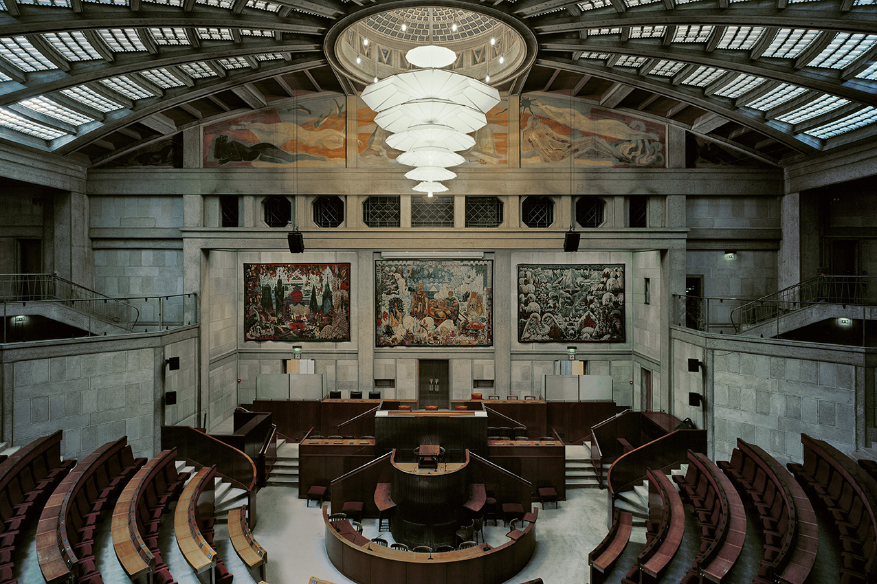 Photo de l'hémicycle du Palais d'Iéna