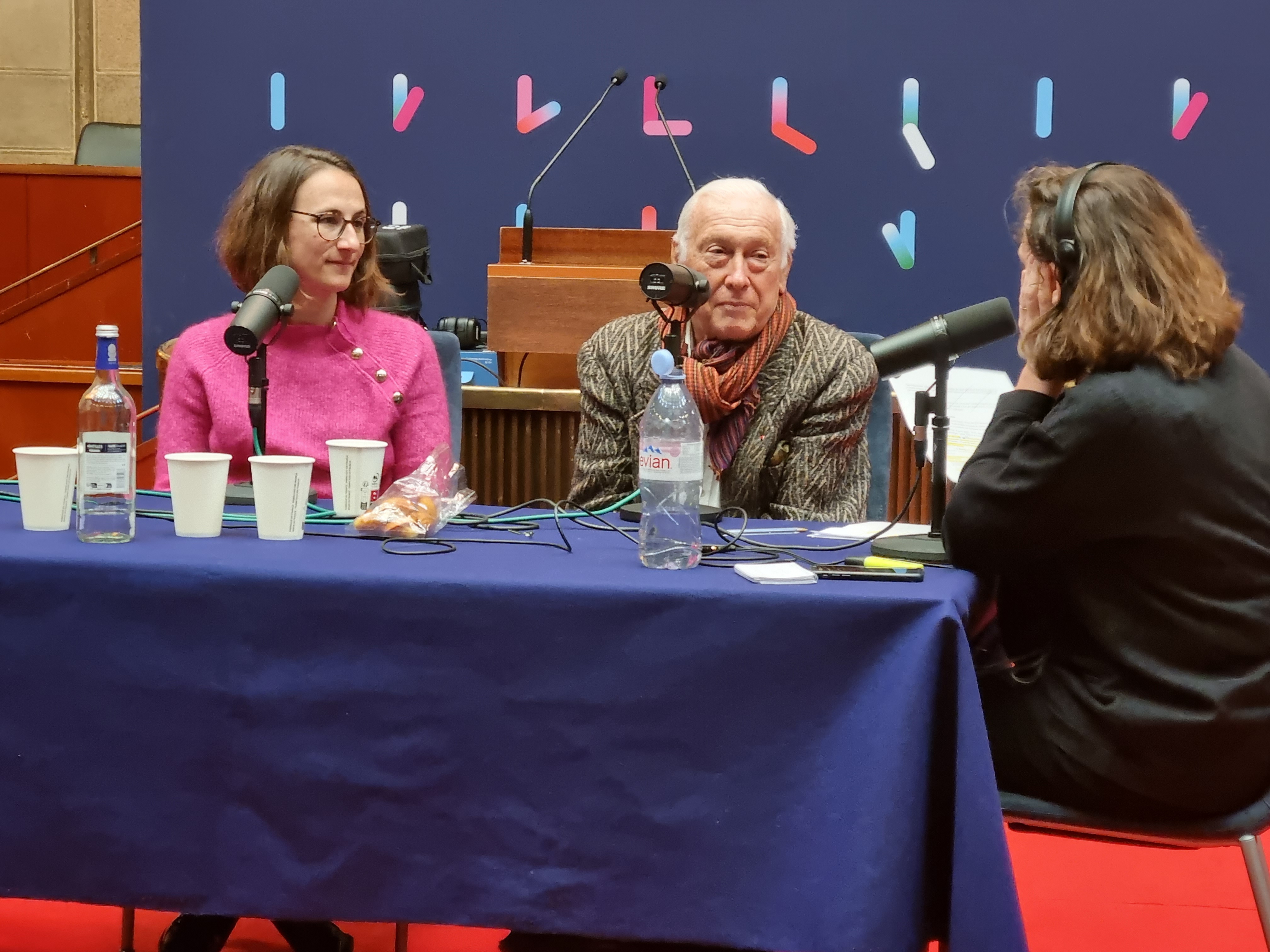Claire Thoury et Jean-François Delfraissy Caroline Gilet