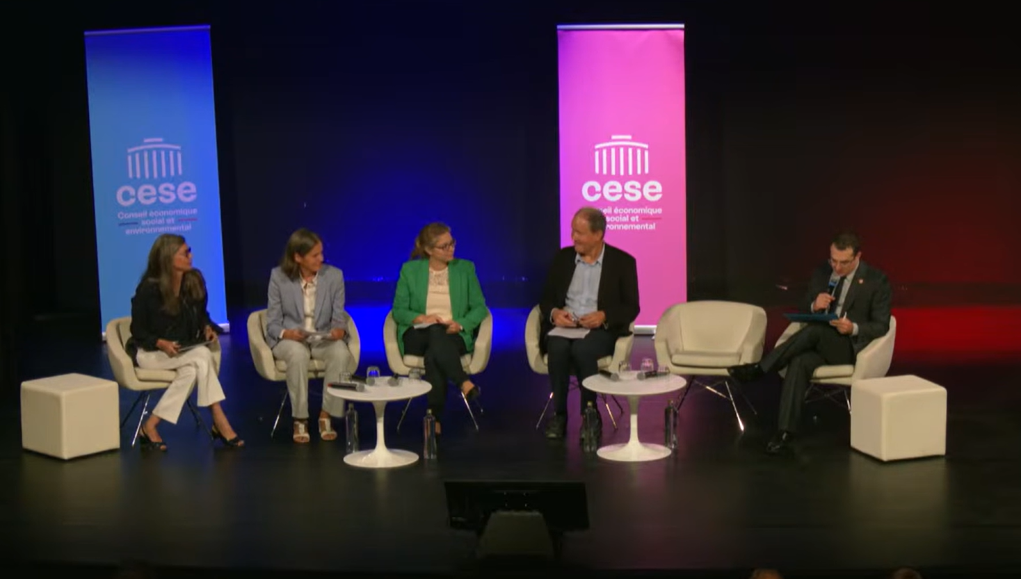 Les intervenants de la table ronde