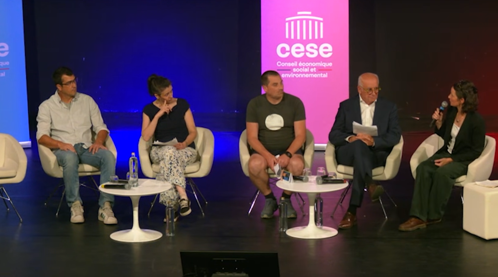 Les intervenants de la table ronde