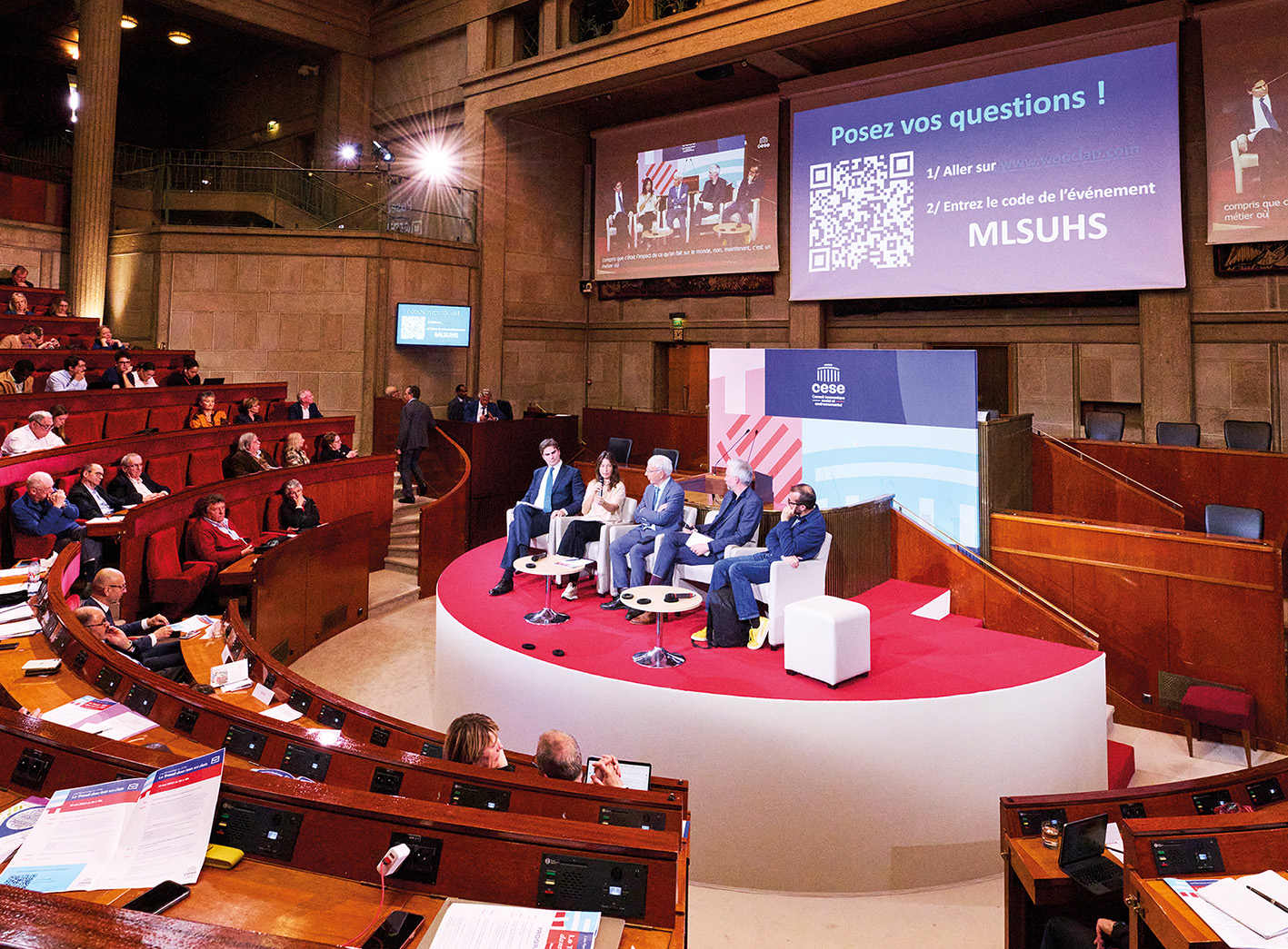 Table ronde de la Rencontre "Le travail dans tous ses états"