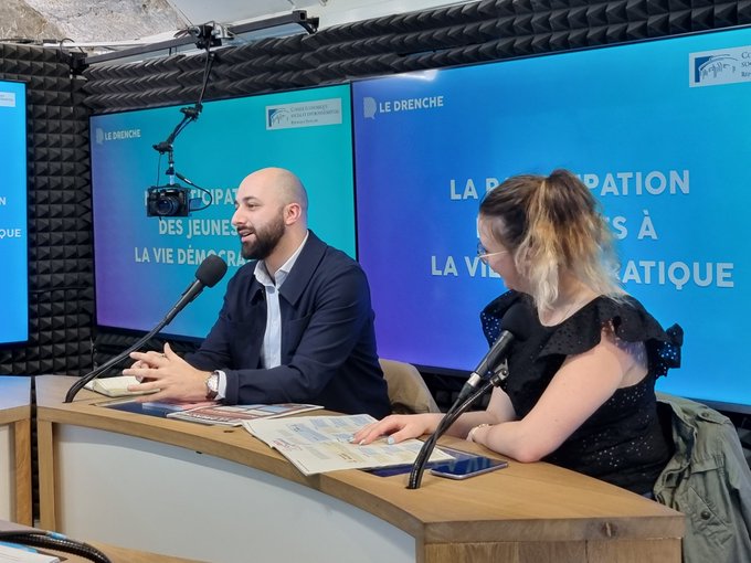 Photo de Kenza Occansey lors du live Twitch