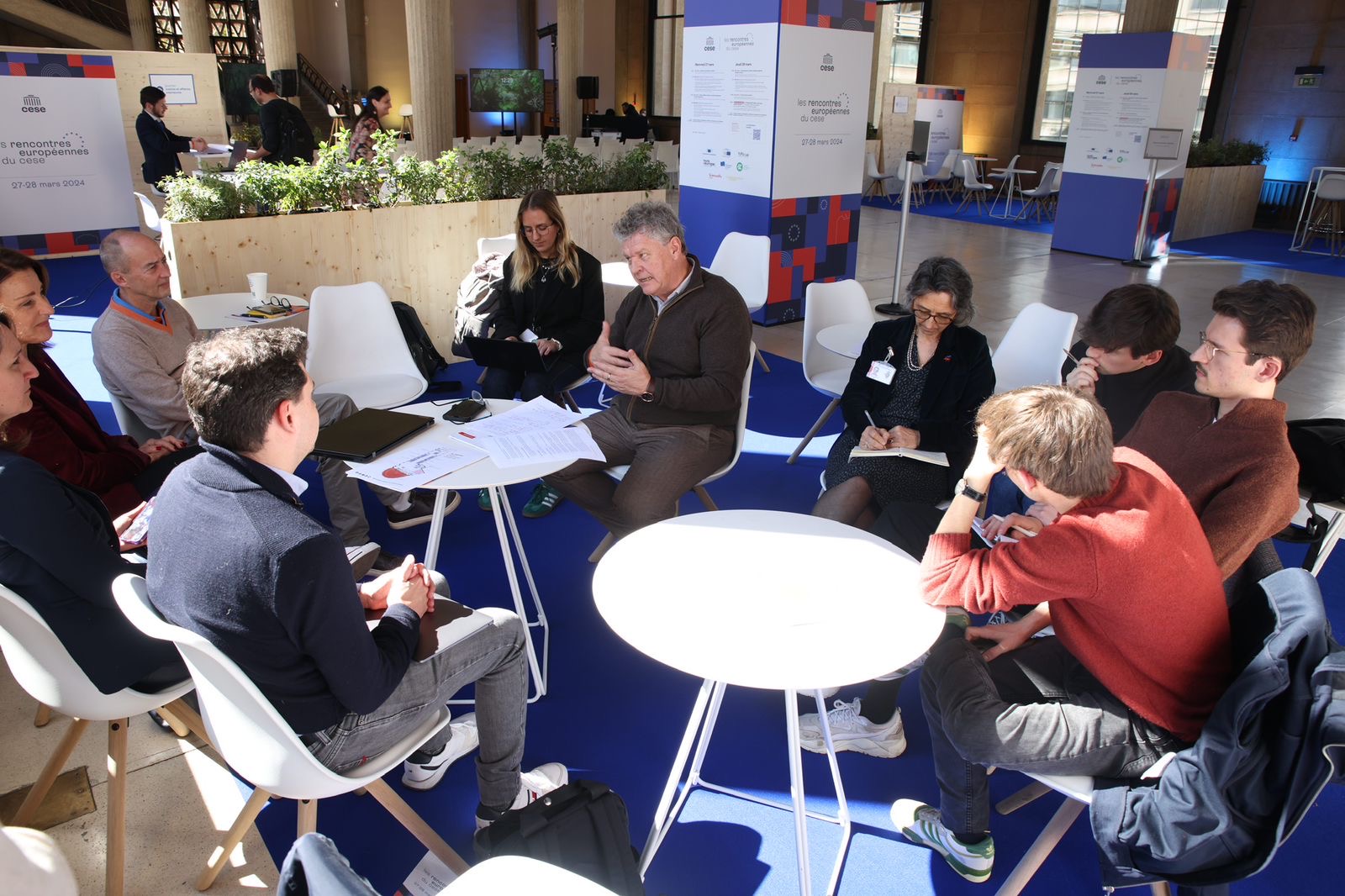 Atelier des groupes rencontres européennes du CESE