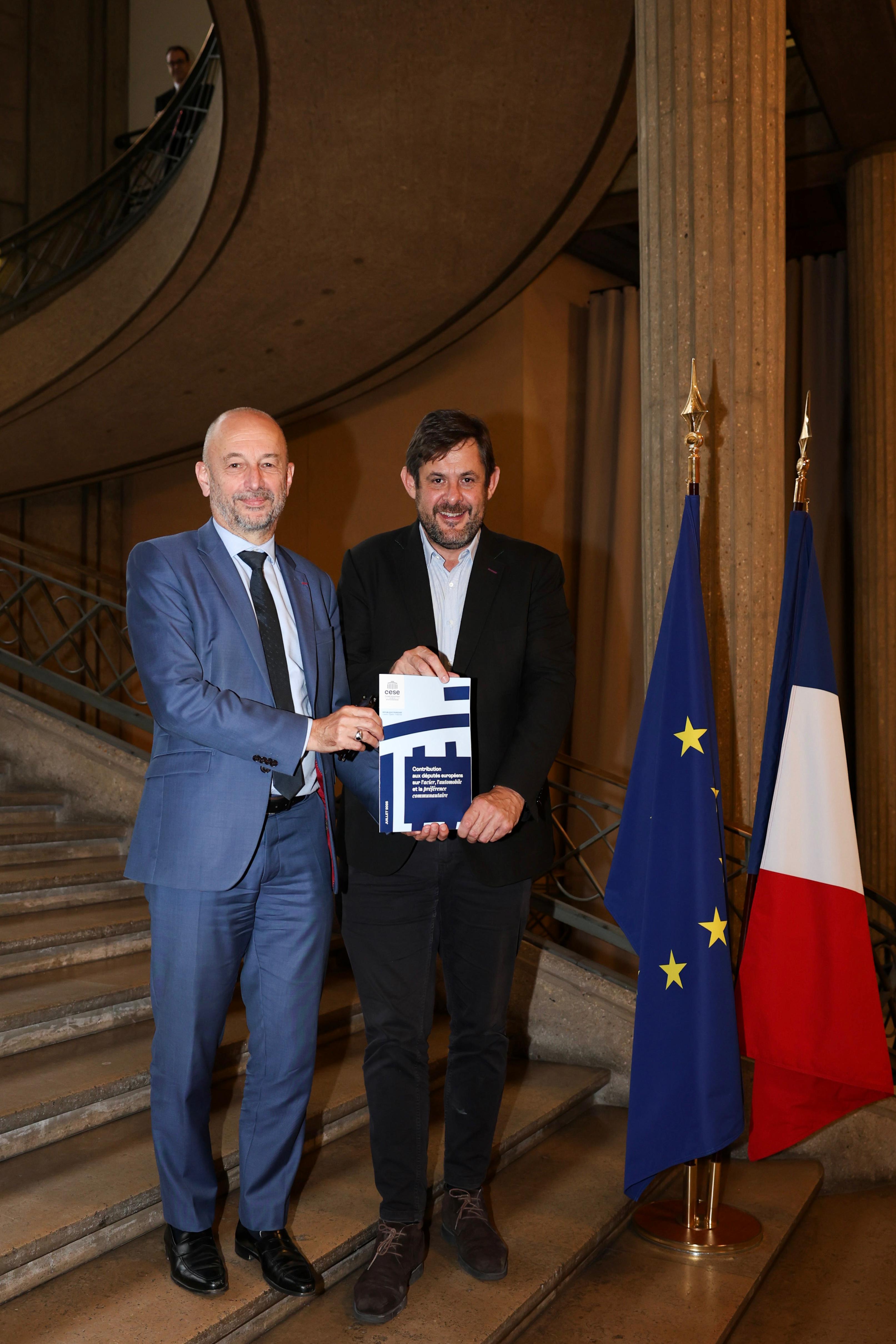 remise officielle contribution CESE