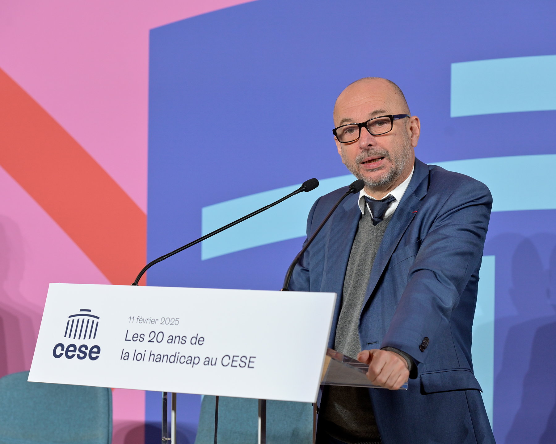 Thierry Beaudet lors de son discours