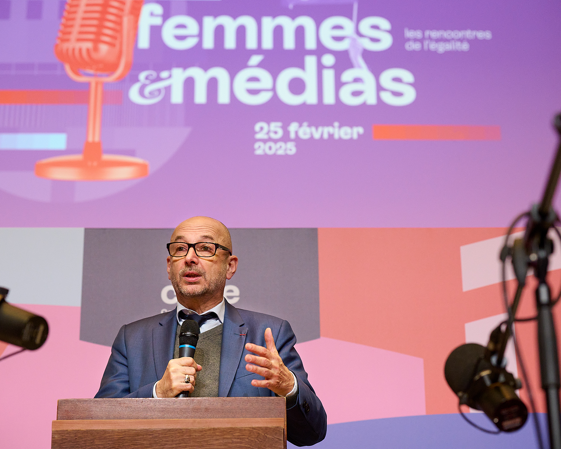 Thierry Beaudet, président du CESE, émission femmes et médias
