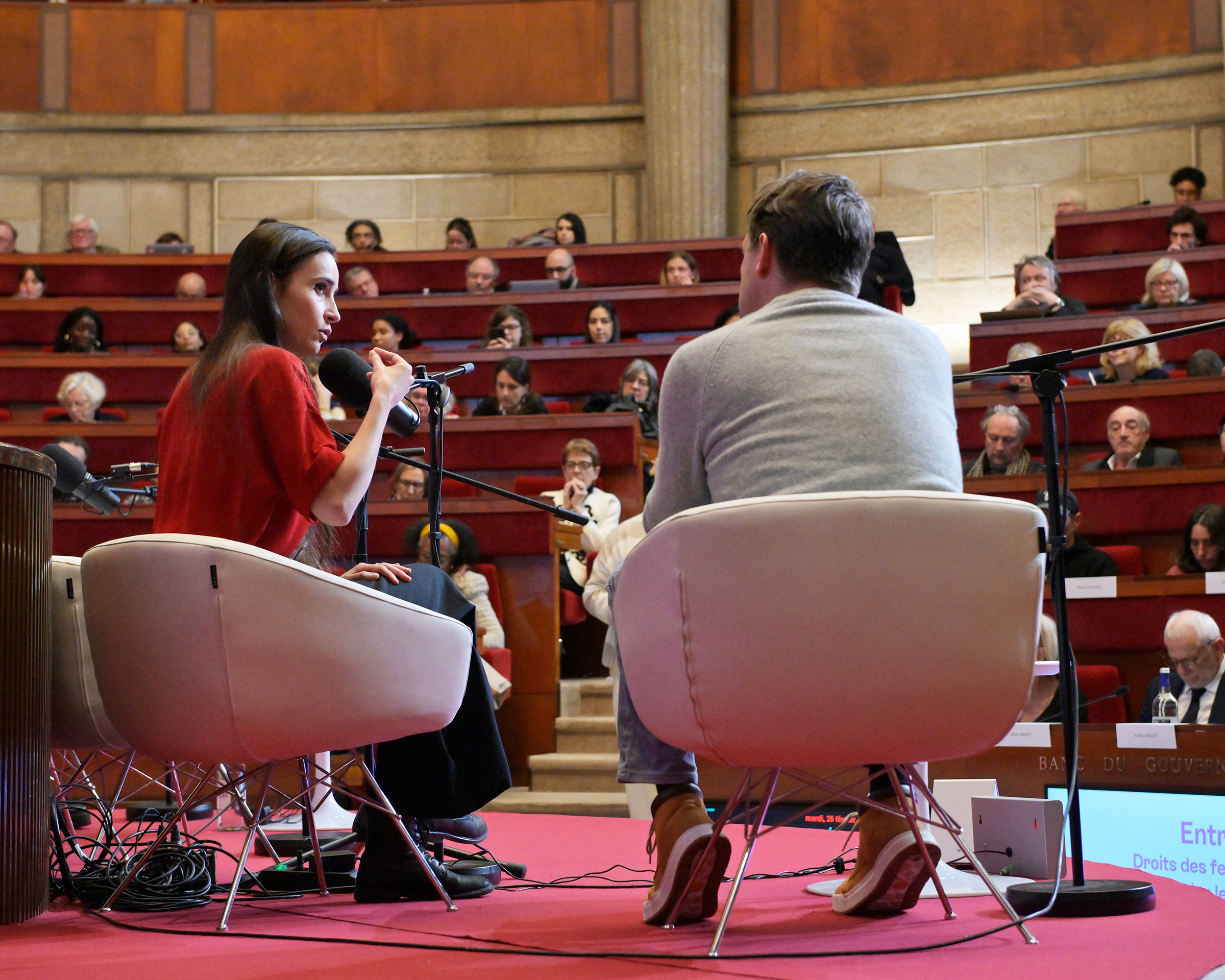 Salomé Saqué, émission femmes et médias CESE