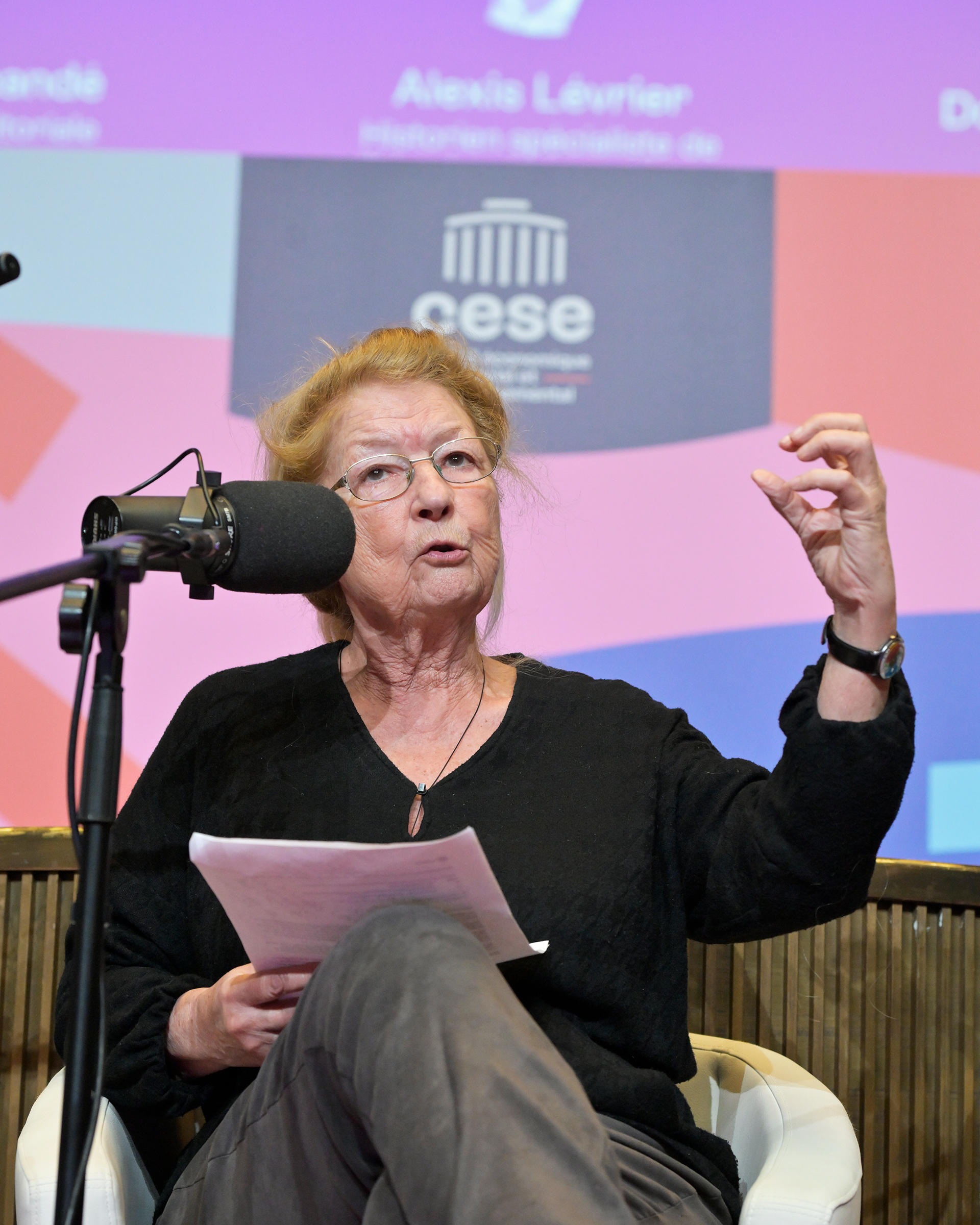 Dominique Pradalié émission femmes et médias CESE