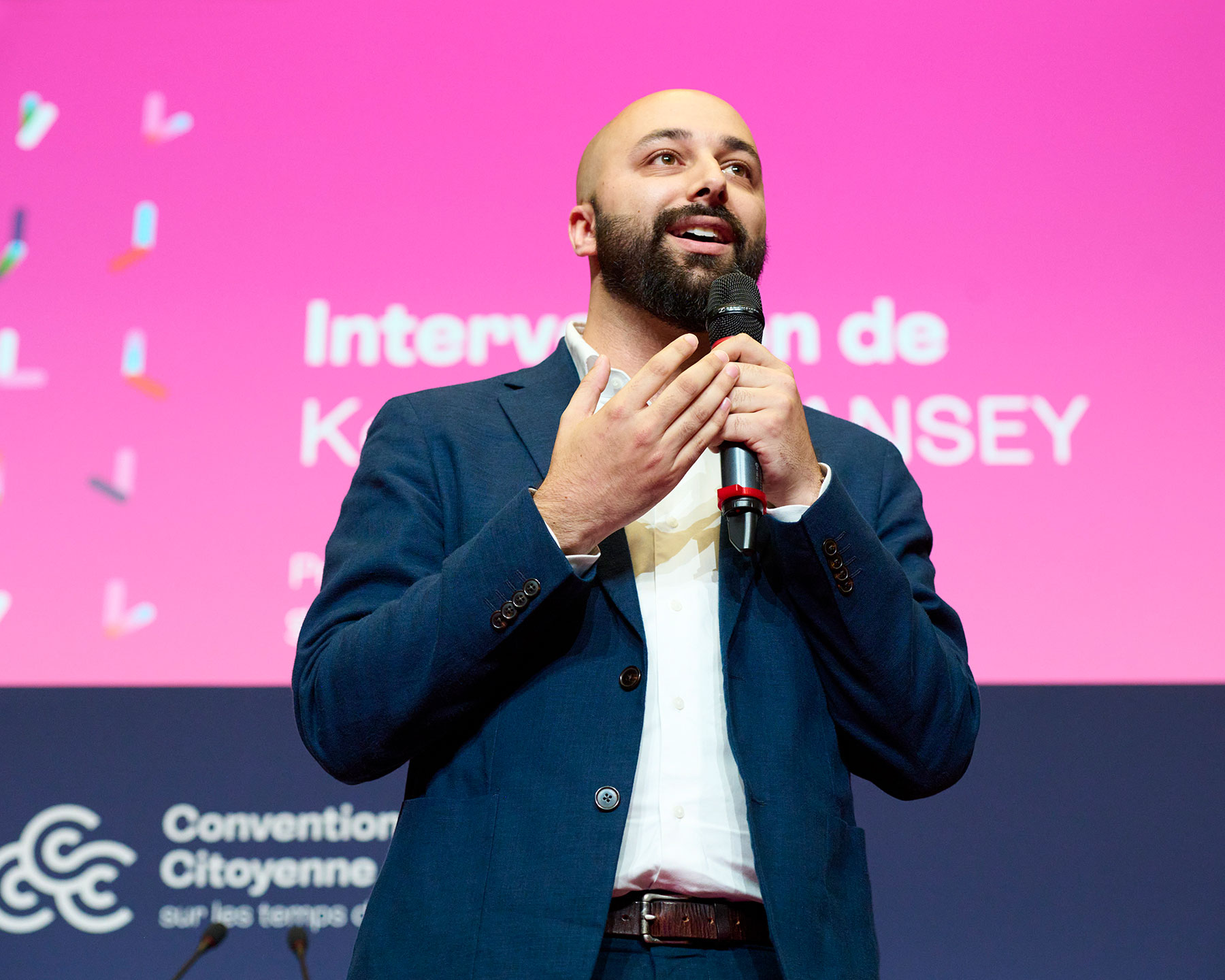 prise de parole de Kenza Occansey