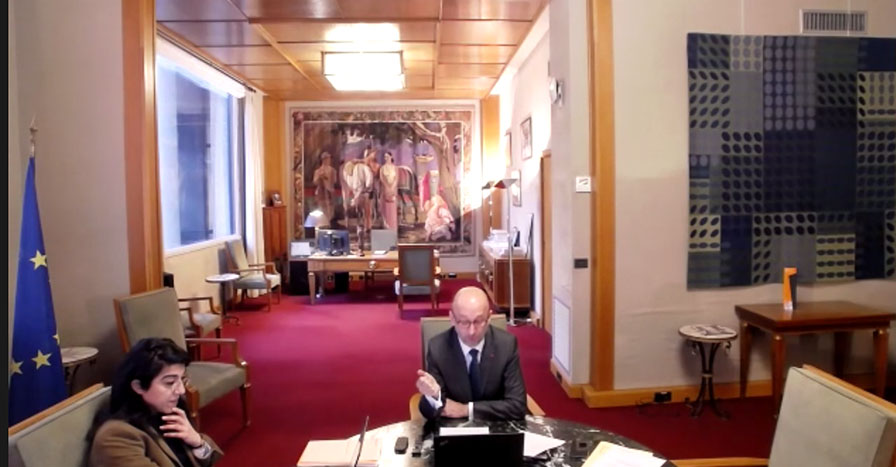 Le Président du CESE Thierry Beaudet