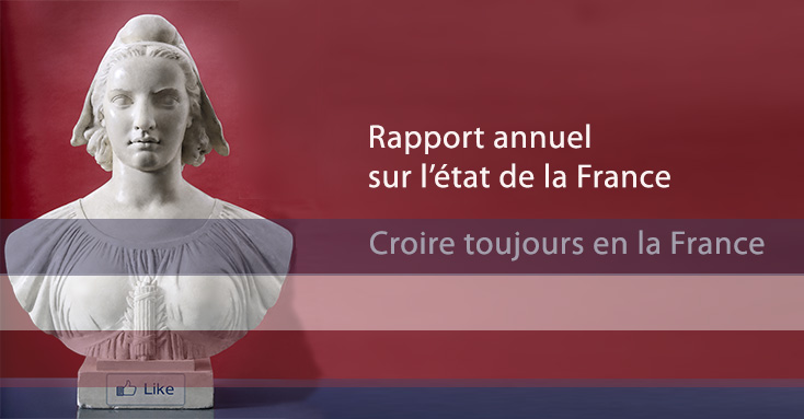 Rapport annuel sur l'état de la France en 2016 - Croire toujours en la France