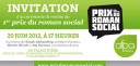 Prix du roman social par l'AFPA