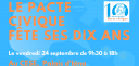 10ème anniversaire du Pacte civique