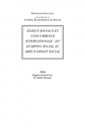 Enjeux sociaux et concurrence internationale : du dumping social au mieux-disant social