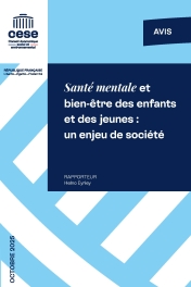 La santé mentale et bien être des enfants et des jeunes : un enjeu de société