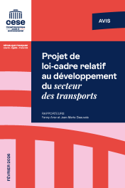 Projet de loi-cadre relatif  au développement du secteur des transports