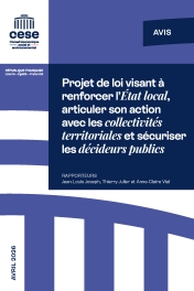 territoriales et sécuriser les décideurs publics...