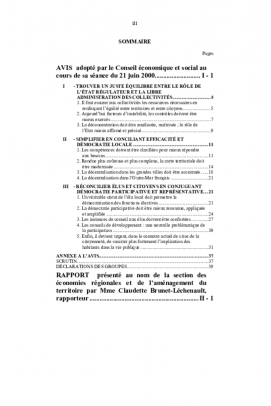 La décentralisation et le citoyen