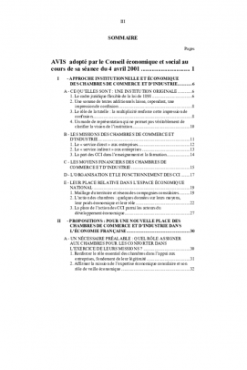 L'avenir des chambres de commerce et d'industrie