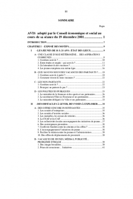L'accès aux vacances des jeunes adultes de 18 à 25 ans