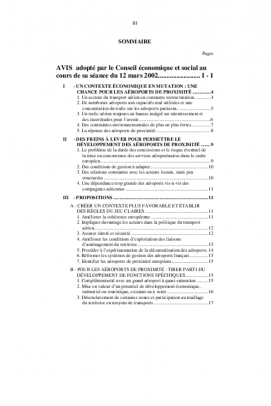 Aéroports de proximité et aménagement du territoire