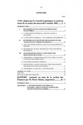 L'impact des nouvelles technologies sur les services financiers