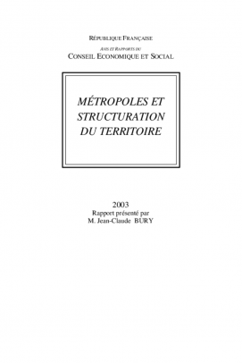 Métropoles et structuration du territoire