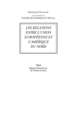 Les relations entre l'Union européenne et l'Amérique du Nord