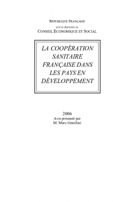 La coopération sanitaire française dans les pays en développement
