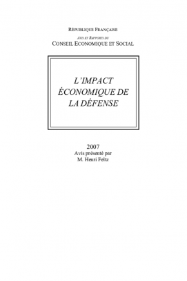 L'impact économique de la défense