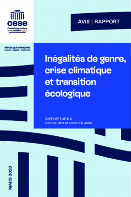 Inégalités de genre, crise climatique et transition écologique