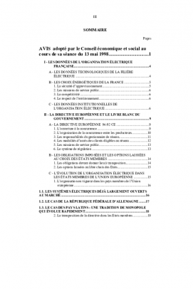 La future organisation électrique française