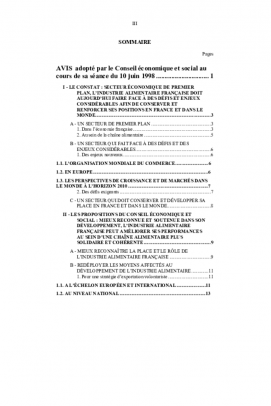 L'industrie agro-alimentaire, force industrielle et chaîne de valorisation