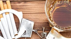 Tobacco and alcohol addictions