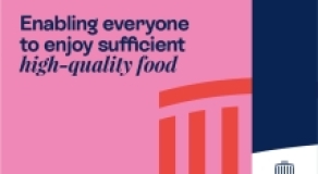 Enabling everyone to enjoy sufficient high-quality food