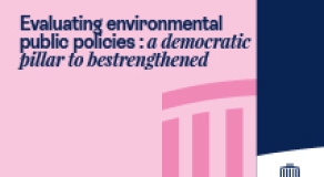 Evaluating Environmental public policies : a democratic pillar to be strengthened