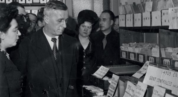 Inauguration de la première caisse de Sécurité sociale © DR