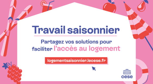 Consultation du CESE sur l'accès au logement pour les travailleurs saisonniers