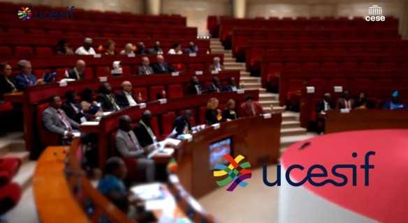 Capture d'écran de la vidéo des 20 ans de l'UCESIF