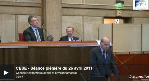Séance plénière du 26 avril 2011